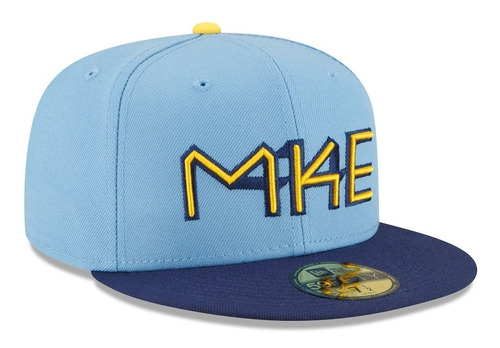 Gorra New Era Cerveceros Milwaukee Brewers 59fity City