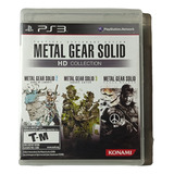Jogo Metal Gear Solid Hd Collection Para Ps3. Novo / Lacrado