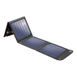 Cargador Panel Solar Portátil Suaoki 14w, Entrega Inmediata