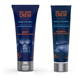 Combo No Hair Crew Body + Intimate -crema Depilatoria Hombre