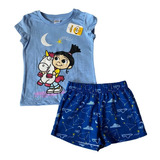 Pijama De Verano Minions - Talla 6  