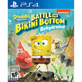 Spongebob Squarepants: Battle For Bikini Bottom - Rehydrated  Battle For Bikini Bottom Rehydrated Standard Edition Thq Nordic Ps4 Físico