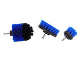 Kit De 3 Cepillos Perforadores Blue Power Cleaning