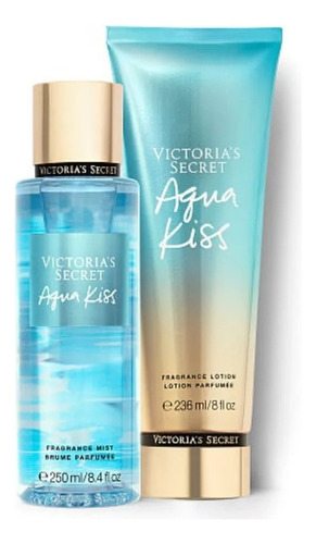Victoria's Secret Crema Y Perfume Modelo  Aqua Kiss  (n-33)