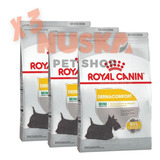 Royal Canin Mini Dermacomfort 3 Kg X 3 Unidades Piel Perro