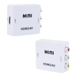 Conversor Hdmi A Audio Y Video Rca Chromecast A Tv Tubo