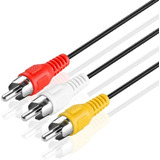 Cable Rca A Rca Premium Audio Video 1.5 Metros Gold Plated