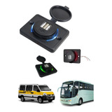 Tomada Carregador Veicular Usb Carro Van Escolar Barco 3.1a