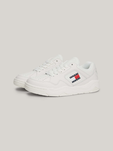 Tenis Blancos Con Suela Con Cámara De Aire Tommy Jeans Mujer