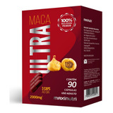 Maca Ultra 2000mg 100% Premium 90 Cápsulas Maxinutri