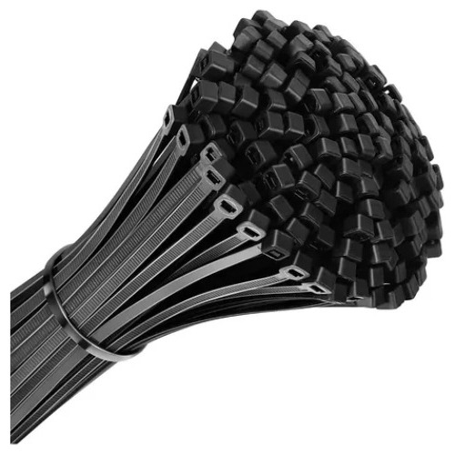 Amarra Plástica Para Cable 300x7.2 Mm Negra (pack 50 Uni)