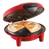 Quesadillera Eléctrica 6 Gofres Rojo 25409 Hamilton Beach