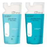 Repuesto Shampoo + Acondicionador Cabello Liso Lumina