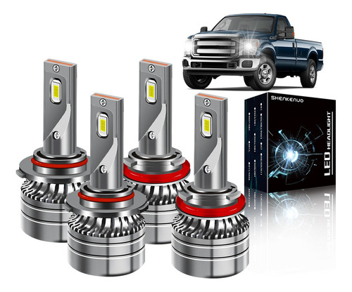 28000lm Kit De Focos Led 9012 Luz Alta Y Baja For Dodge