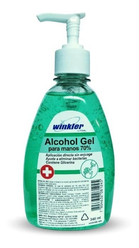 Alcohol Gel 70% 340ml 