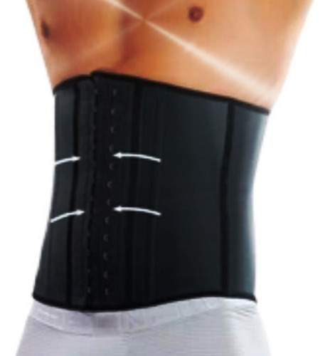 Hombre - Faja Lumbar Abdominal Latex Original Colombiana