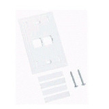 Accesorio Utp Faceplate 2 Pos Blanco