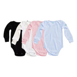 Pañalero Blanco, Rosa, Azul Ropa Bebe Mayoreo Niño Niña