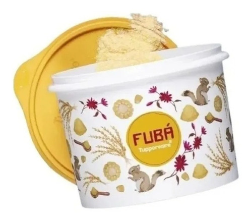 Pote Fubá 1,2 Kg Tupperware