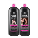 Alisador Keratina + Shampoo  Laxios Dro - mL a $210
