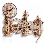 Wooden.city Kit De Fabricación De Relojes Mecánicos Steampun