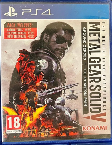 Metal Gear Solid 5 Ground Zero + The Phantom Pain Ps4