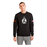 Buzo Crewneck Algodon Basico Nasa Cohete Mision 