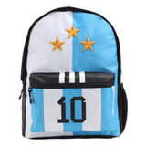 Mochila 17 Pulgadas Selección Argentina Campeón 3 Estrellas