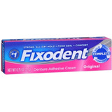 Paquete De 4 Crema Adhesiva Fixodent 0.75 C/u Onzas Original