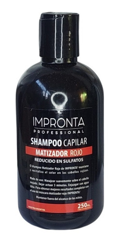 Shampoo Matizador Rojo Impronta X 250ml