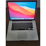 Apple Macbook Pro Retina 15 Ano 2014 A1398 I7/16gb/500sd/vga