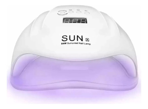 Cabina Uñas Profesional Uv Led 54w Sun X Semi-gel-acrilico