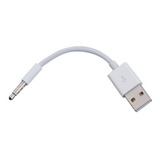 Smartera White Usb Charger And Sync Data Cable For iPod Shuf