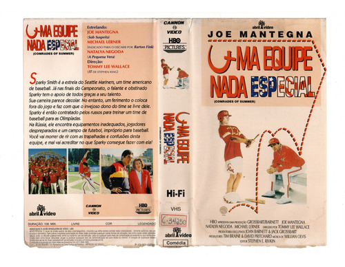 Vhs - Uma Equipe Nada Especial - Joe Mantegna