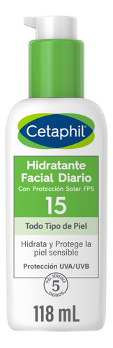 Cetaphil Hidratante Facial Diario Fps15 Piel Sensible 118ml