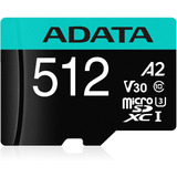 Micro Sd Adata 512 Gb Premier Pro Class 10 + 1 Adap. 