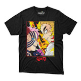 Playera Demon Slayer Rengoku Akaza Mugen Train Tanjiro