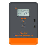 Powmr 30a Mppt Controlador De Carga Solar 12/24vdc 60voc