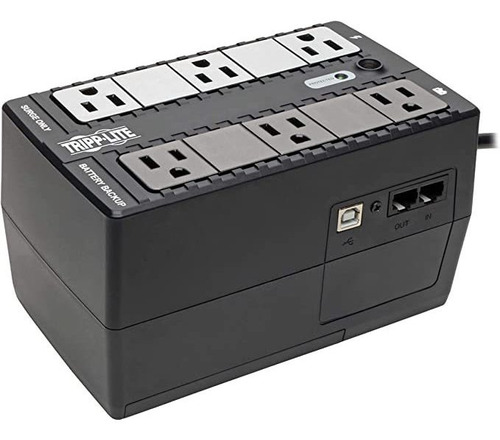 Tripp Lite, Internet350u, Estabilizador De 350 Va 180 Watts.