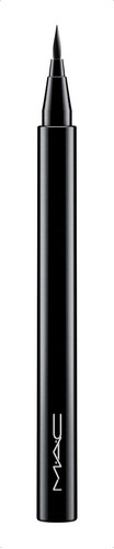 Delineador De Ojos Maquillaje Mac Brushstroke 24-hour Liner Color Brushblack