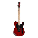 Guitarra Elétrica Ltd Te Series Te-200 De  Mogno See-thru Black Cherry Com Diapasão De Bordo