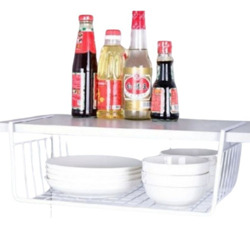 Canasto Chico Alambre Estante Colgante Hogar Cocina Pack X2