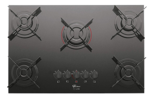 Fogão Cooktop Gás Fischer Fit Line 26343-57174 Preto