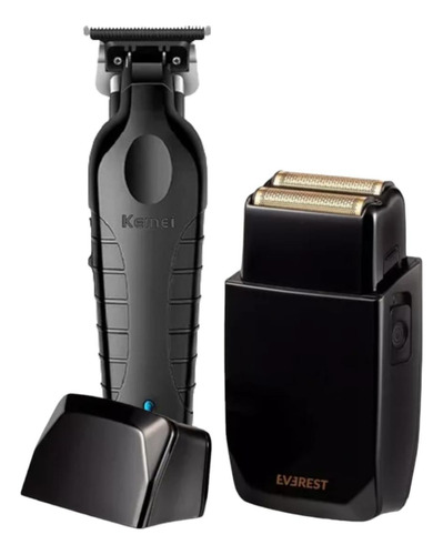 Trimmer Km 2299 + Shaver Afeitadora Profesional Everest