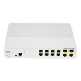 Switch Cisco Ws-c2960c-8pc-l Poe 8 Puertos +2 Dual Port