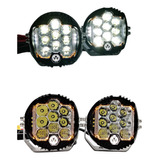 Faros Led Tipo Baja Lp5 Blanco Redondos Rzr Can Am Atv Jeep 