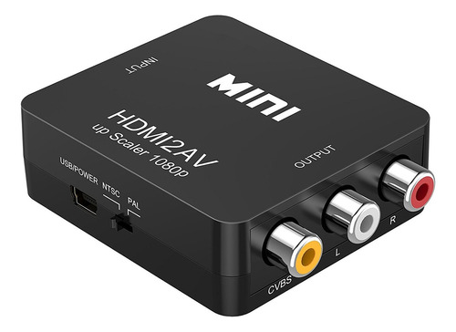 Conversor De Video Hdmi A Rca, Audio Y Video