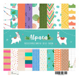 Alpaca 20 Papeles Para Scrapbooking 30x30cm