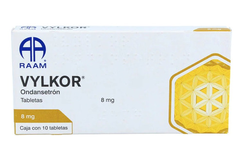 Vylkor Ondansetrón 8 Mg Con 10 Tabletas