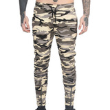 Pantalones M Para Hombre, Casuales, Camuflados, Con Cremalle